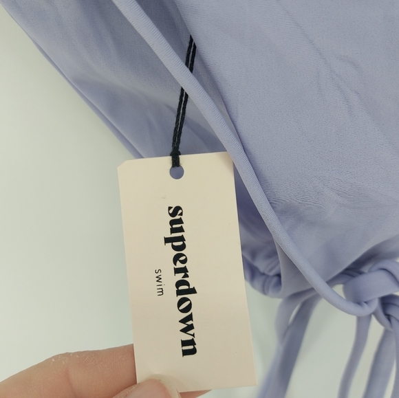 Superdown purple String Bikini - Picture 4 of 9